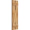 Ekena Millwork Spaced Board-n-Batten Shutters w/Z-Bar, Rough Sawn Western Red Cedar, 11 1/4W x 39H, PR RBS06Z11X039RWR - alternate 2